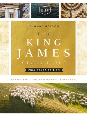 cover image of KJV, the King James Study Bible, Full-Color